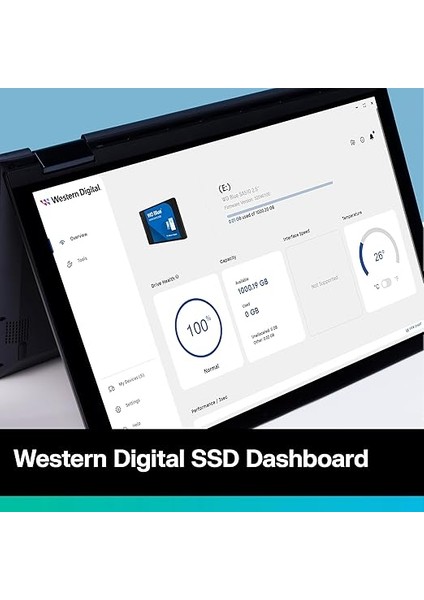 Blue SA510 Sata SSD 1 Tb 2,5 Inç (560 Mb/s'ye Kadar Okuma, 520 Mb/s'ye Kadar Yazma, Pc/dizüstü Bilgisayar Için Yükseltme, Dropbox Professional, Western Digital SSD Dashboard) fırsatları