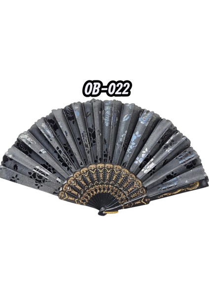 Plastik Kumaş Yelpaze 12'li OB-022