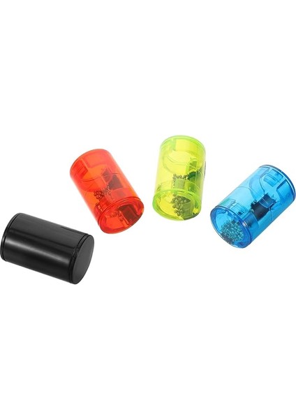 Yenilikçi 4 Adet Müzik Aksesuarları Ukulele Parmak Çalkalayıcılar Kum Çanları Gitar Banjo Için 4 Parlak Renk Siyah Kırmızı Yeşil