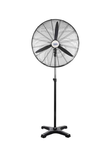 HEF-A750 210W 30 Inç Siyah Alüminyum 3 Kanatlı Sanayi Tipi Ayaklı Vantilatör