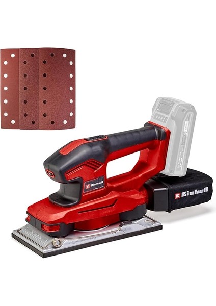 Akülü Zımpara Te-Os 18/230 Li Solo (Devir Ayarlı, Velcro Bant, Alüminyum Taban, Toz Torbası, 3x Zımpara Kağıdı Dahil, Akü ve Şarj Cihazı Dahil Değildir) - 4460720