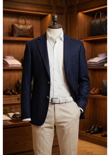 Hakiki Deri Erkek Örgü Esnek Kemer – 3,5cm