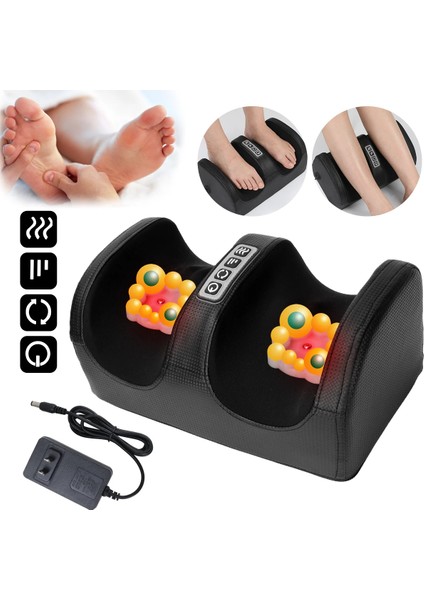 Isitmalı Ayak ve Baldır Masaj Aleti, Rahatlatıcı ve Dolaşım Destekli Terapi