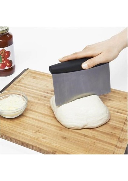 Buffer® Çelik Hamur Kesici Kazıyıcı Pasta Kek Dekorasyon Spatula Aleti