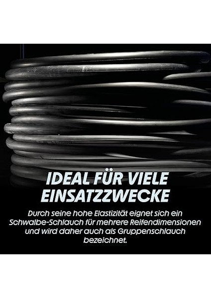 10429340V Bisiklet Iç Lastiği, AV17 28/47-622/635 Ek Agv 40 mm modelleri