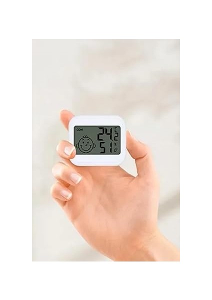 Dijital Bebek Ateş ve Nem Ölçer – LCD Ekranlı, Hassas Sıcaklık ve Nem Takibi Göstergesi modelleri