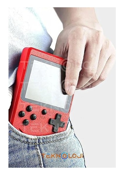 Oyunlu Mini Atari Gameboy Oyun Konsolu Gamebox Kollu Atari fırsatları