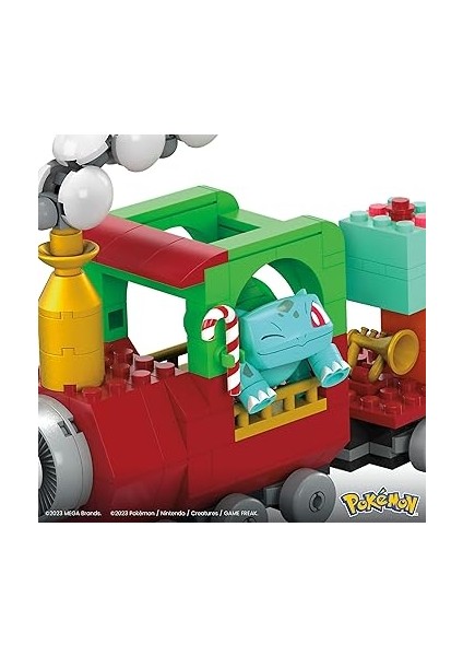 Pokémon™ Tatil Treni 373 Parçasıyla ve Eğlenceli Sürprizlerle Mega Pokémon Tatil Treni Birleştirilebilir Set HHP69 indirimleri