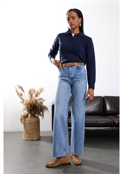 Mavi Wide Leg Jean 7714