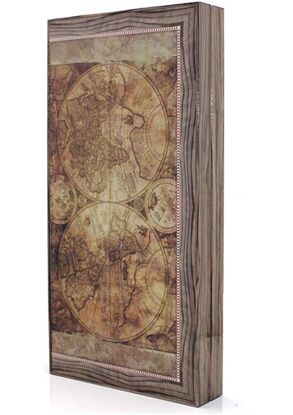 Özel Tasarım Haritalı Tavla Haritatavla