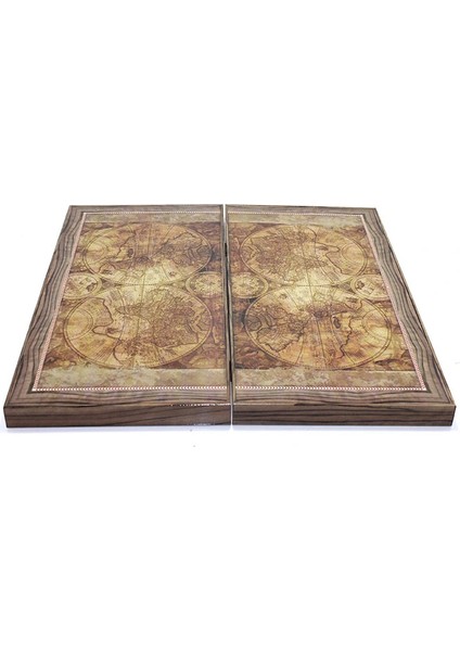 Özel Tasarım Haritalı Tavla Haritatavla modelleri
