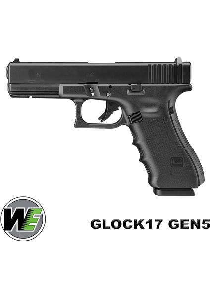 Airsoft Tabanca We Glock 17 Siyah Gen5 WE-G001VB-BK 17-Gen5 Yeni