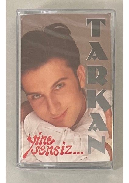 Tarkan Yine Sensiz Kaset (Jelatininde Sıfır Orijinal Dönem Baskı Kaset)