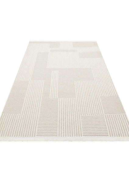 Kalvi 12 Bej - Salon, Koridor (Yolluk), Mutfak, Antre, Yatak ve Oturma Odası Halısı