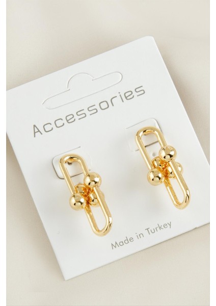 Tfny Yeni Sezon Metal Küpe