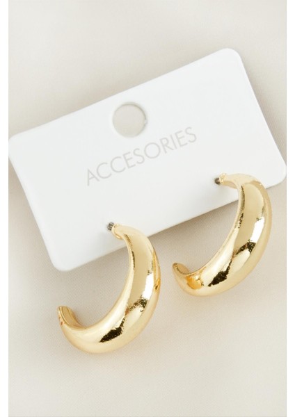 Hilal Yeni Sezon Metal Küpe