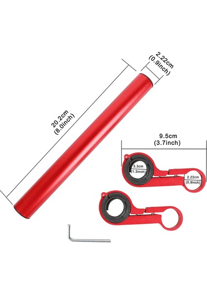 2x Scooter Rafları Xiaomi M365 Ninebot Es1 Es2 Çift Uzatma Montaj Tutucu (Yurt Dışından) modelleri