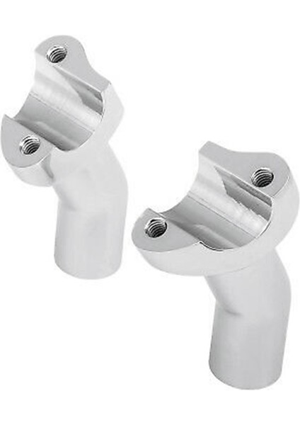 Chrome 3 5 Inç Uzunluğunda Geri Çekilme Gidon Yükselticileri Harley Softail Dyna Sportster Touring Retracback Alüminyum Düz (Yurt Dışından)