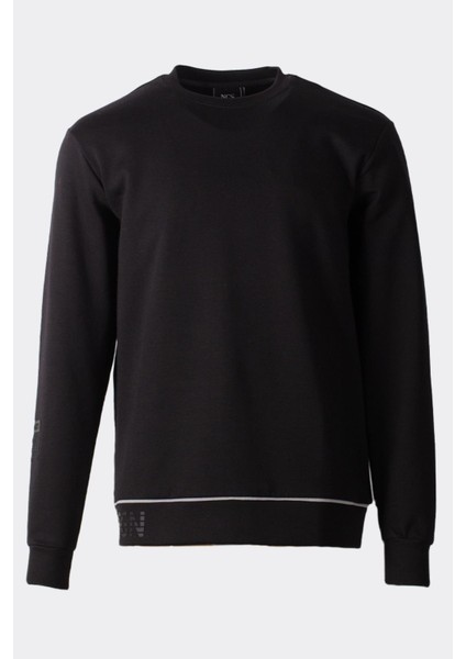 Erkek Sweatshirt Bisiklet Yaka Ncs Dsgn Siyah 1670 fiyatları