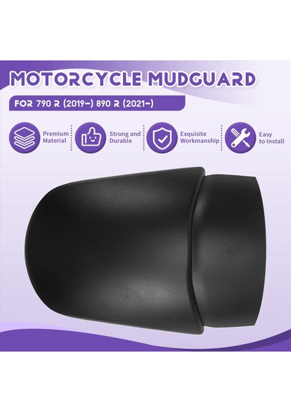 Motosiklet Arka Tekerlek Çamurluk Extender Mudguard Hugger Uzantısı Husqvarna Norden 901 Için 790 Macera / R (2019-) (Yurt Dışından) fırsatları