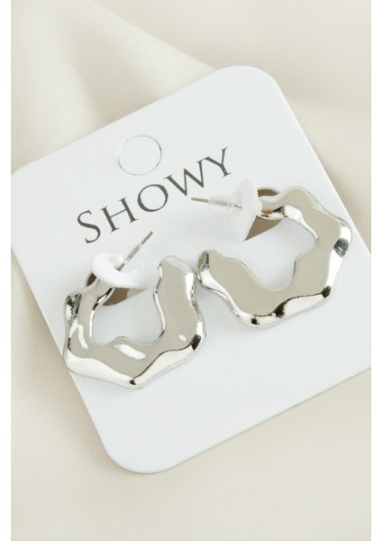 Yıldız Yeni Sezon Metal Küpe