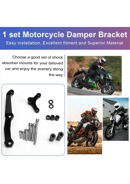 Kawasaki Z800 2013-2018 Için Motosiklet Ayarlanabir Direksiyon Sabitleyici Damer Şok Emici Braket (Yurt Dışından) fırsatları