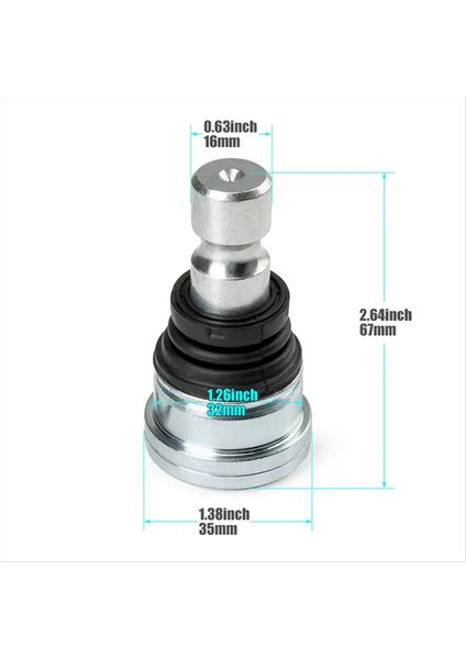 Polaris Sportsman Için Top Mafsal Üst Veya Alt 550 850 1000 Scrambler 850 1000 708166 7061220 7081580 7061187 7081505 (Yurt Dışından) modelleri