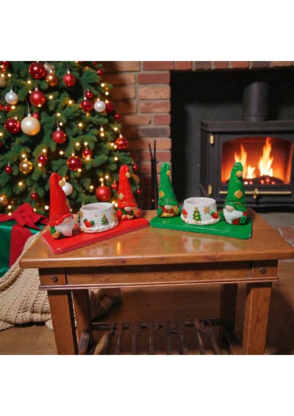 Şans Cücesi Mumluk Set , Noel-Yılbaşıhediyelik , Dekor - 1 Adet modelleri