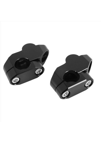 Honda Suzuki Kawasaki Yamaha Siyah 22MM Çubuk Kelepçesi Için 2x Evrensel Motosiklet Gidon Yükseltici (Yurt Dışından) indirimleri