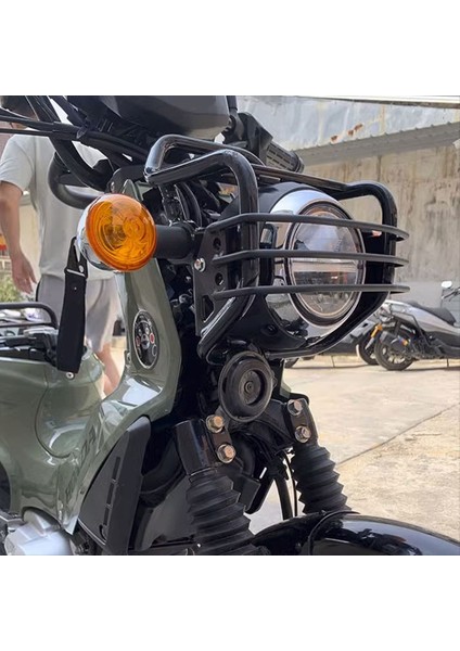 Motosiklet Aksesuarları Baş Lamba Işık Izgara Koruma Kapağı Koruyucusu Honda Cross CUB-110 CUB110 CC110 2023 (Yurt Dışından) indirimleri