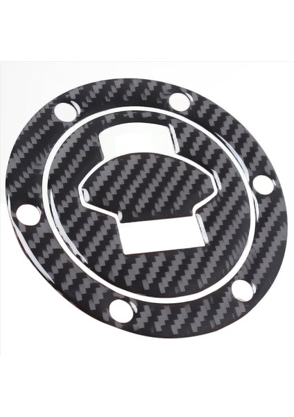 2x 3D Karbon Fiber Tank Gaz Kapağı Dolgu Kapak Çıkartma Çıkartma Çıkartma Bmw R1200RT K1200S F650 R1150 R/rs/gt/lt Tüm (Yurt Dışından) modelleri