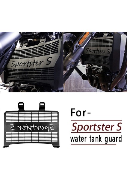 Motosiklet Radyatör Koruma Alüminyum Radyatör Koruyucu Kapak Sportster S RH1250S 1250 Için Su Deposu Kalkanı (Yurt Dışından) fiyatları