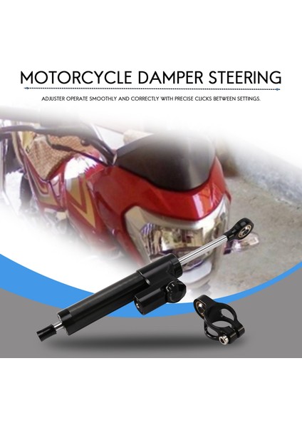 Evrensel Direksiyon Damper Motosiklet Stabizatör Doğrusal Güven Kontrol Cnc Yamaha MT09 MT07 Yzf R1 R6 R6 Siyah (Yurt Dışından) fırsatları
