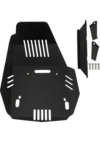 Benel Jinpeng TRK502 TRK520X 2018 Için Motosiklet Motor Muhafızı Alt Muhafız Kurulu- Şasi Koruması Siyah (Yurt Dışından)