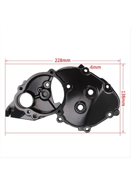 Motor Kapağı Motor Stator Kapak Krank Kılıfı Koruyucusu Krank Kordalı Kawasaki ZX10R 2006-2007 (Yurt Dışından) indirimleri
