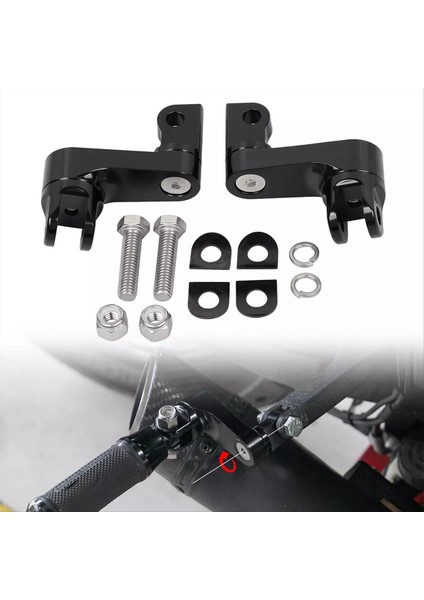 Harley Road King Electra Street Gde XL883 Için Erkek Mount Foot Pegs Uzantıları (Yurt Dışından) fırsatları