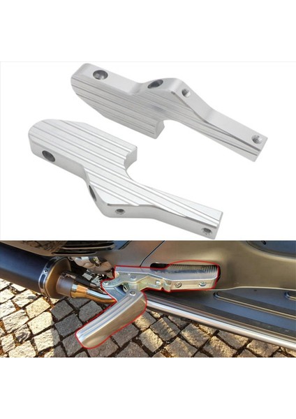 4x Scooter Ayağı Rests Yolcu Ayağı Pegs Uzantıları Vespa Gt Gts Gtv 60 125 150 200 250 300 300IE (Yurt Dışından) indirimleri