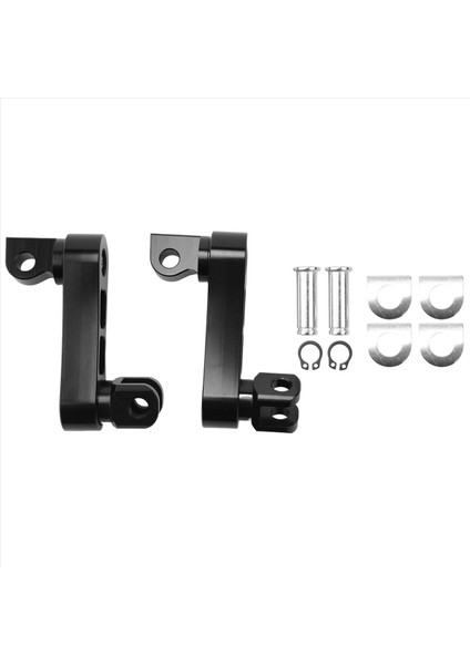 Motosiklet Ayarlanabir Yolcu Footpegs Karayolu Pegs Erkek Monte Ayak Peg Kelepçe Destek Uzantıları Harley B Için Braket (Yurt Dışından) fiyatları