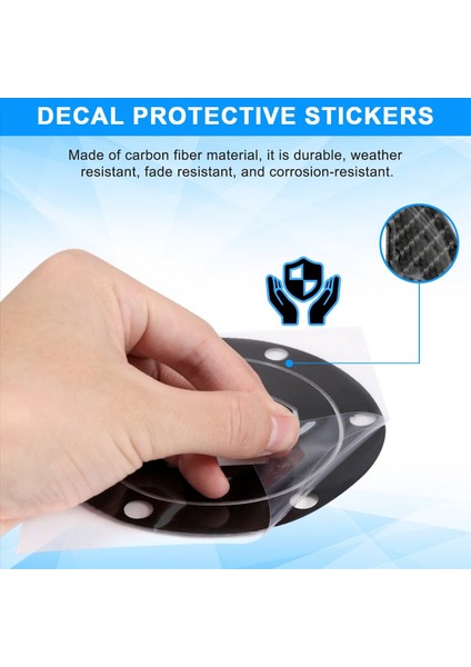 Bmw R1200RT K1200S Için 3D Karbon Fiber Tank Gaz Kapağı Dolgu Dolgu Kapağı Çıkartma Çıkartmaları F650 R1150 R/rs/gt/lt All (Yurt Dışından) indirimleri