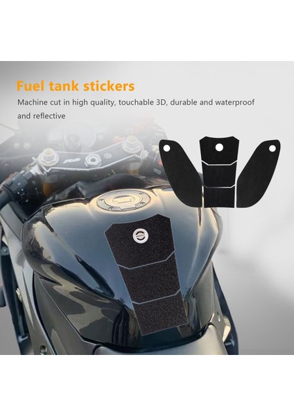 Motosiklet Akaryakıt Yağı Deposu Çıkartma Koruyucu Kapak Çıkartması Yamaha R6 2004-2016 Için Kayma Önleyici Koruma Yan Çıkartması (Yurt Dışından) modelleri