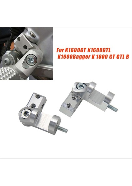 1paır Motosik Yolcuk Ayak Peg Bmw K1600GT K1600GTL K1600BAGGER K 1600 Gt Gtl B Footpeg Alt (Yurt Dışından) fiyatları