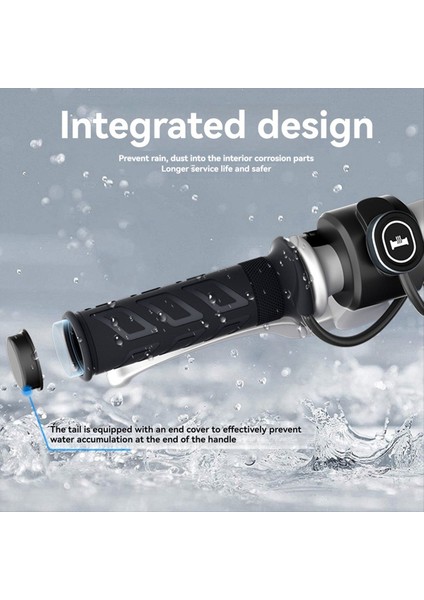 Motosiklet Atv Özel Kış Isıtma Tutucu Yükseltme Bellek All-Terran Araç Kış Motosiklet Atv Tutamağı B (Yurt Dışından) fiyatları