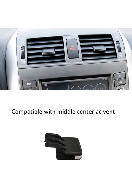 20X Ön Orta Yan Hava Havalandırma Outlet Sekme Kpsleri Ac Havalandırma Ayar Toka Tepe Onarım Kiti Toyota Corolla 2009-2013 (Yurt Dışından) modelleri