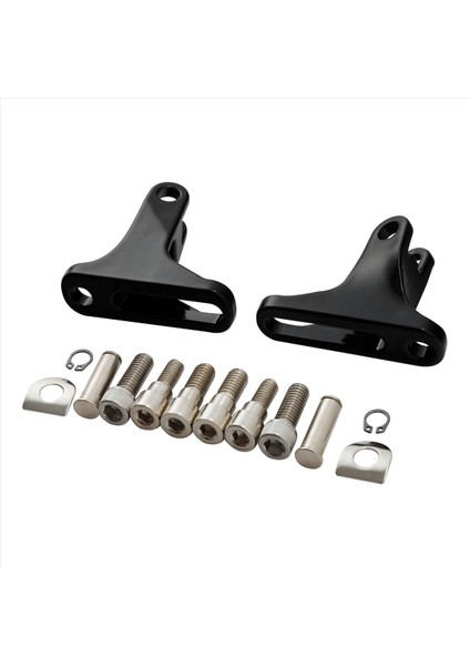 1paır Siyah Ayakkar Montaj Kiti Harley Electra Gde Classic Flhtc 93-Later Touring Arka Yolcu Mini Ayak Peg (Yurt Dışından) indirimleri