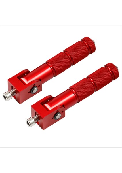 1paır Motosikle Ayak Rest Motifik Bakılı Bağlanabir Ayak Mandalları Evrensel Arka Yolcu Ayağı 90 Derece Katlanır Ayak Çekimleri Kırmızı (Yurt Dışından) indirimleri