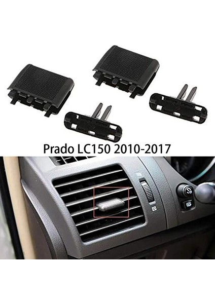 2pcs Araba Merkezi Dash A/c Hava Havalandırma Çıkışı Sekmesi Kps Toyota Prado LC150 2010-2017 (Yurt Dışından) fiyatları
