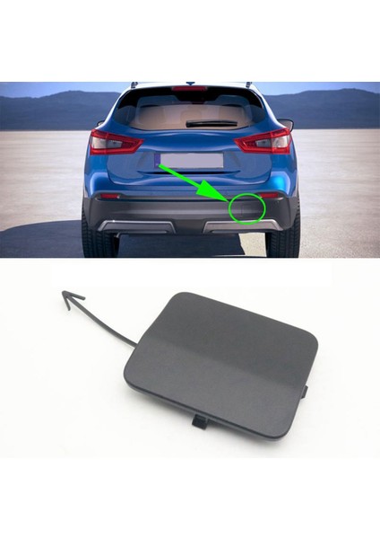 Nissan Qashqai Için Arka Tampon Tow Hook Göz Kapağı Trim Römork Kapağı Kapak (Yurt Dışından) fiyatları