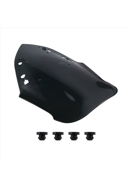 Motosiklet Ön Cam Kalkanı Sefler Koruma Koruma Yamaha Için Cam Koruyucusu X-Max 300 2017-2022 Dumanlı Renk (Yurt Dışından) fiyatları