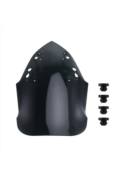 Motosiklet Ön Cam Kalkanı Sefler Koruma Koruma Yamaha Için Cam Koruyucusu X-Max 300 2017-2022 Dumanlı Renk (Yurt Dışından) modelleri