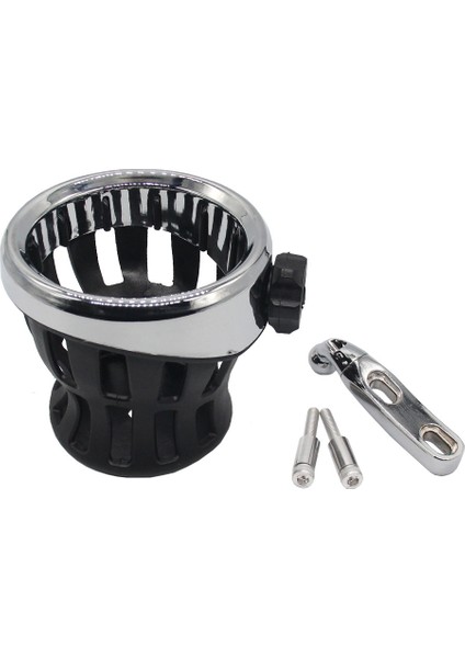 Softail Electra Gümüş Honda GL1800 Goldwing Için Motosiklet Girdolu Içecek Kupası Tutucu (Yurt Dışından)